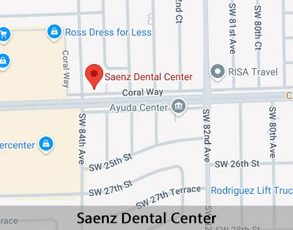 Map image for Dental Cleaning and Examinations in Miami, FL